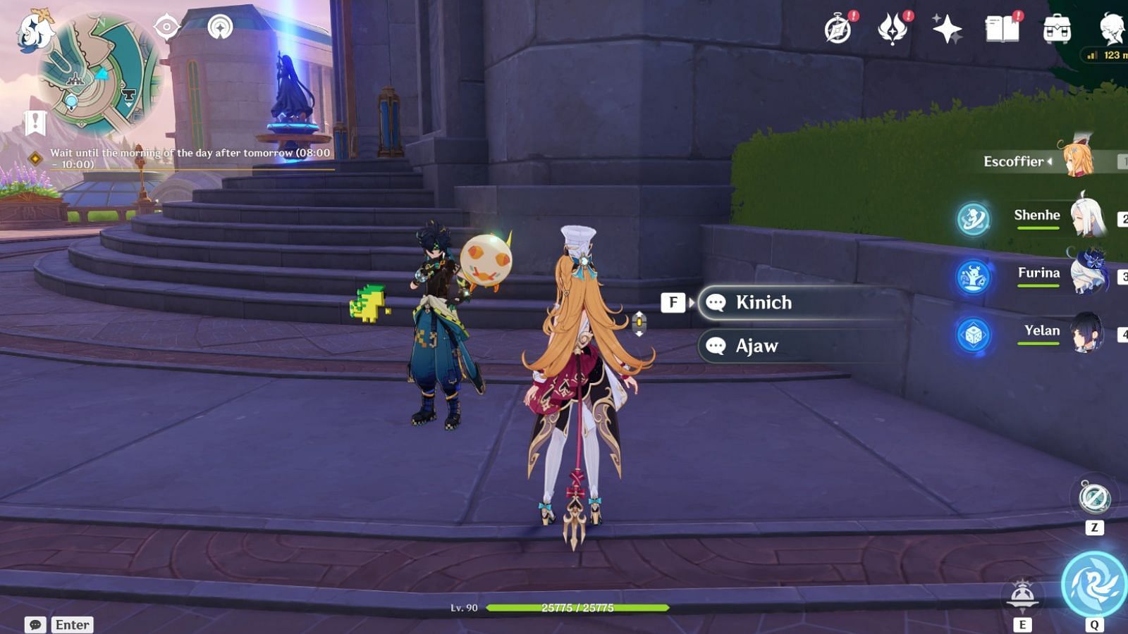 Location of Kinich and Ajaw (Image via HoYoverse)